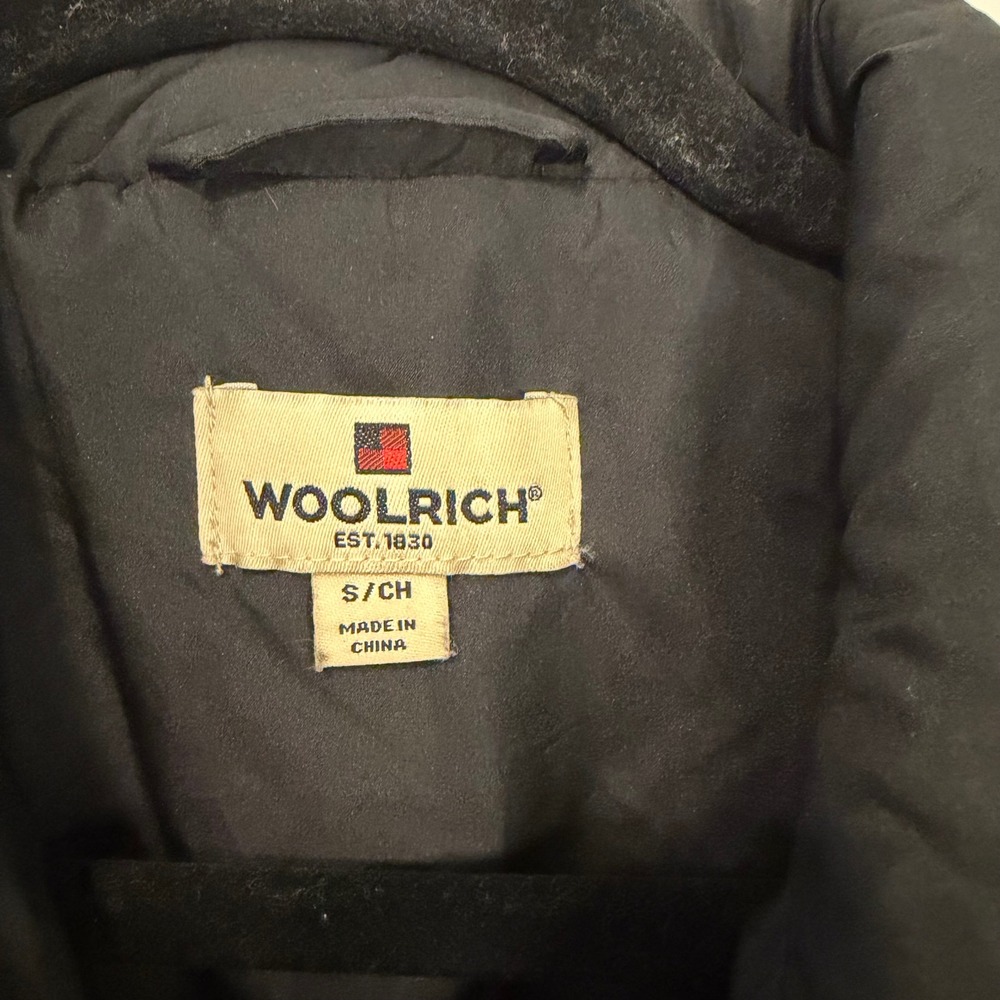Vintage Woolrich Black Diamond Gorpcore Quilted Preppy Outdoor Puffer Vest S - Picture 5 of 6